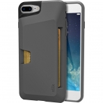 Silk Apple iPhone 8 Plus Kartlkl Klf-Gunmetal Gray