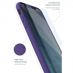 Silk Apple iPhone X Kartlkl Klf-Purple Orchid