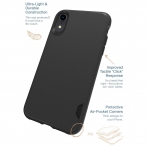 Silk iPhone XR Klf- Black Tie Affair