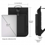 Smatree A600 Laptop Srt antas (13/16 in)-Black