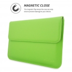 Snugg Apple MacBook Deri Klf (12 in)-Green