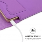 Snugg Apple MacBook Deri Klf (12 in)-Purple