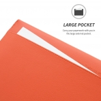 Snugg Apple MacBook Pro Deri Klf (15 in)-Orange