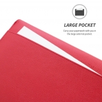 Snugg Apple MacBook Pro Deri Klf (15 in)-Red