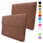 Snugg Apple MacBook Pro Deri Klf (15 in)-Distressed Brown