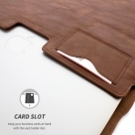 Snugg Apple MacBook Pro Deri Klf (15 in)-Distressed Brown