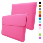 Snugg Apple MacBook Pro Deri Klf (15 in)- Hot Pink