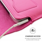 Snugg Apple MacBook Pro Deri Klf (15 in)- Hot Pink