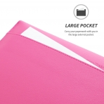 Snugg Apple MacBook Pro Deri Klf (15 in)- Hot Pink