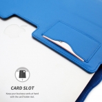 Snugg Apple MacBook Pro Deri Klf (15 in)-Electric Blue