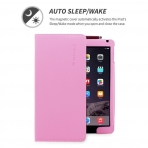 Snugg Apple iPad Air Deri Klf (9.7 in)-Candy Pink