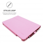 Snugg Apple iPad Air Deri Klf (9.7 in)-Candy Pink