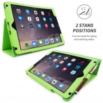 Snugg Apple iPad Air Deri Klf (9.7 in)-Green