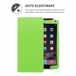 Snugg Apple iPad Air Deri Klf (9.7 in)-Green