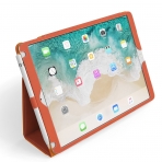 Snugg Apple iPad Pro Nubuck Stand Klf (12.9 in)-Orange