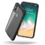 Snugg Apple iPhone X Vision Serisi Bumper Klf-BLACK