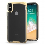 Snugg Apple iPhone X Vision Serisi Bumper Klf-GOLD