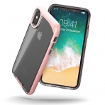 Snugg Apple iPhone X Vision Serisi Bumper Klf-ROSE GOLD