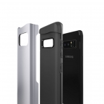 Snugg Samsung Galaxy Note 8 Infinity Serisi Bumper Klf-Space Grey