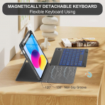 Soke Apple iPad 11.Nesil Klavyeli Klf (11 in)-Black