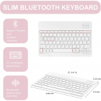 Soke Apple iPad 11.Nesil Klavyeli Klf (11 in)-Dreamy