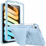 Soke Apple iPad Mini 6/7 Tam Korumal Klf -Sky Blue