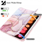 Soke Apple iPad Mini 6/7 Uyumlu Standl Klf -Dreamy Marble 
