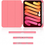 Soke Apple iPad Mini 6/7 Uyumlu Standl Klf -Watermelon Marble 