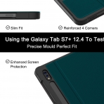 Soke Galaxy Tab S7 Plus Klf (12.4 in)-Teal
