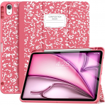 Soke Kalem Blmeli iPad Air Klf (11 in)-Watermelon