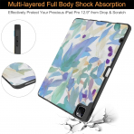 Soke Kalem Blmeli iPad Air M2 Klf (13 in)-Lily