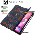 Soke Kalem Blmeli iPad Air M2 Klf (13 in)-Bunch Flowers