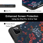 Soke Kalem Blmeli iPad Air M2 Klf (13 in)-Bunch Flowers