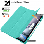 Soke iPad Pro 5/6.Nesil Klf (12.9 in)-Aqua