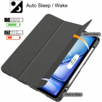 Soke iPad Pro 5/6.Nesil Klf (12.9 in)-Dark Grey
