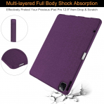 Soke iPad Pro 5/6.Nesil Klf (12.9 in)-Purple