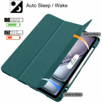 Soke iPad Pro 5/6.Nesil Klf (12.9 in)-Teal