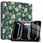 Soke Kalem Blmeli iPad Pro M4 Klf (13 in)-Floral 