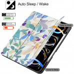Soke Kalem Blmeli iPad Pro M4 Klf (13 in)-Lily