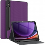 Soke Samsung Galaxy Tab S9 Darbeye Dayankl Klf-Purple