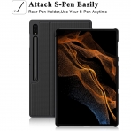 Soke Standl Galaxy Tab S8 Ultra Klf (14.6 in)-Black