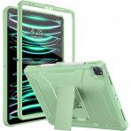 Soke Tam Korumal iPad Pro 6/5/4.Nesil Klf (12.9 in)-Matcha Green
