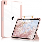 Soke Ultra Hybrid Serisi iPad Pro Klf (12.9 in)(6/5/4/3.Nesil)-Rose Gold