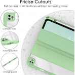 Soke Ultra Hybrid iPad Air M2 Klf (13 in)-Matcha Green