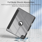 Soke Ultra Hybrid iPad Air M2 Klf (13 in)-Black