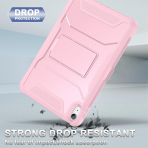 Soke iPad Air M2/M3 Tam Korumal Klf (11 in)-Pink