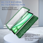 Soke iPad Air M2/M3 Tam Korumal Klf (11 in)-Alpine Green