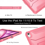 Soke iPad Air M2/M3 Tam Korumal Klf (11 in)-Watermelon