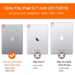 Soke iPad Kalem Blmeli Klf (9.7 in)