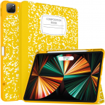 Soke Kalem Blmeli iPad Air Klf (13 in)-Lemon